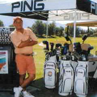 Steve Under PING Tent